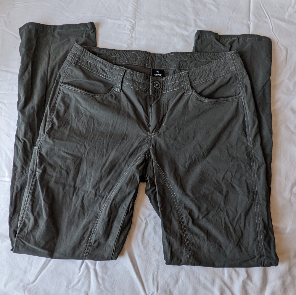 Kuhl Women's Inspiratr Straight Pants Size 8 in Pine Green